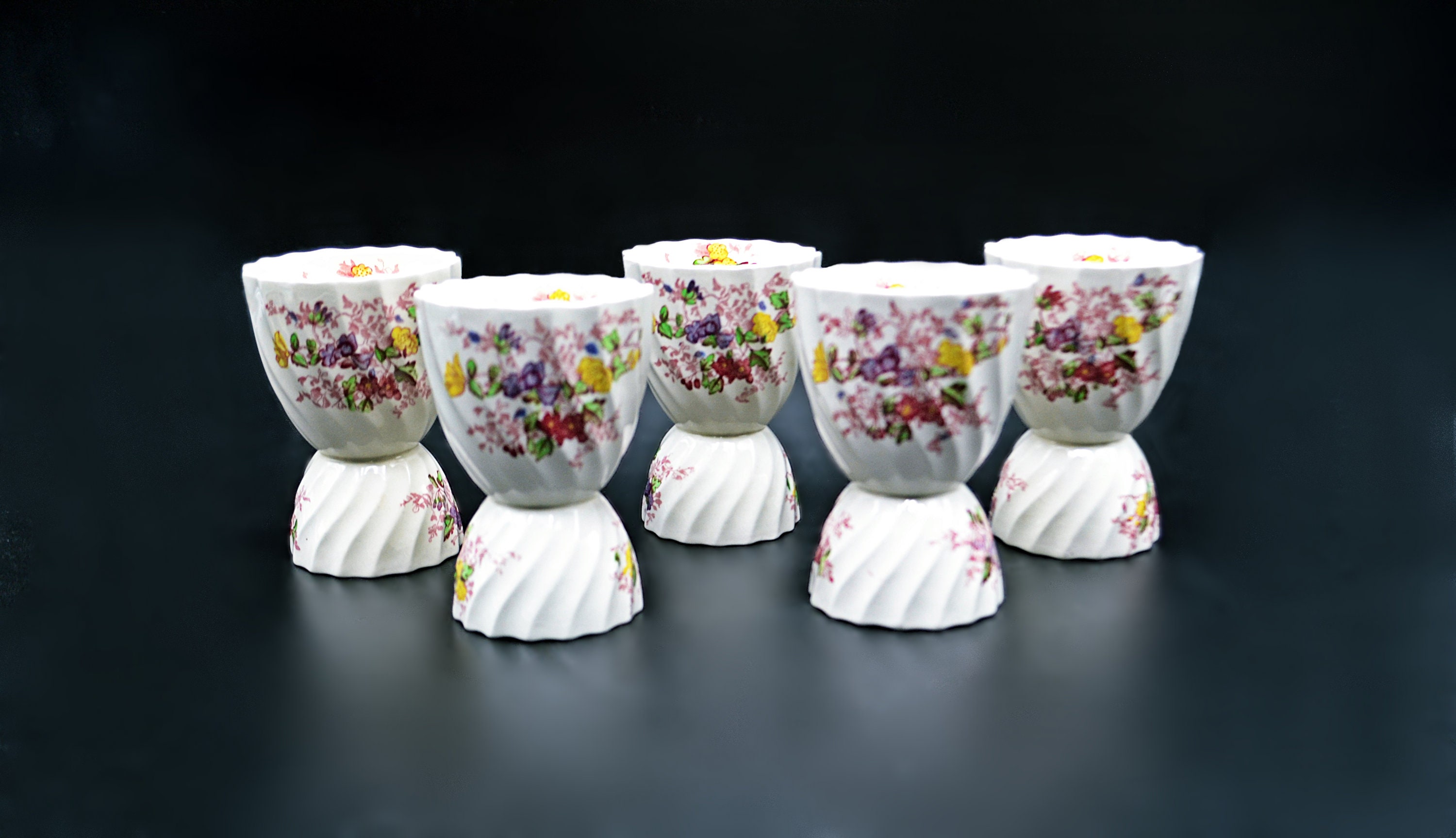 spode christmas tree egg cups