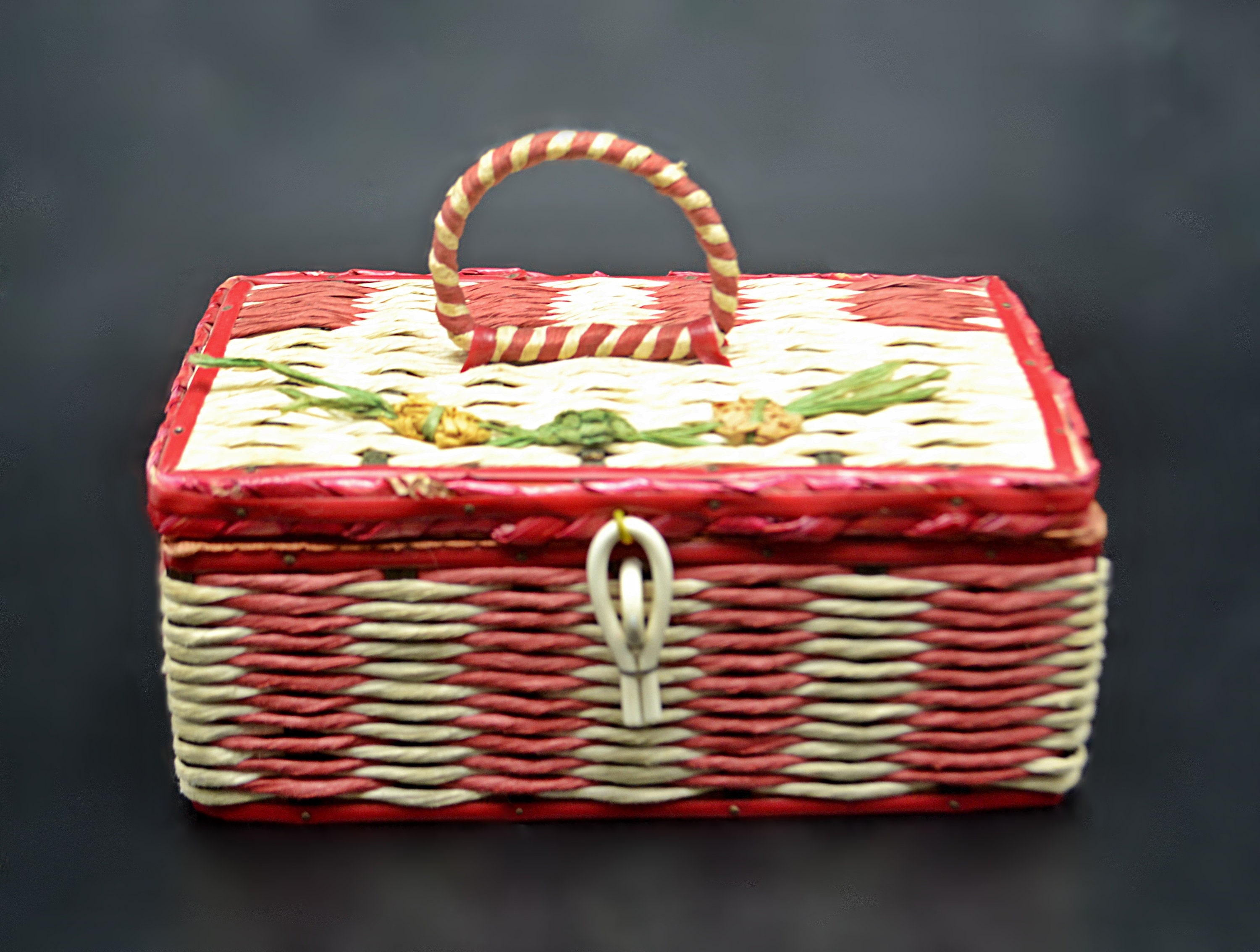 Vintage Dritz Sewing Basket With Bead Supplies | Etsy