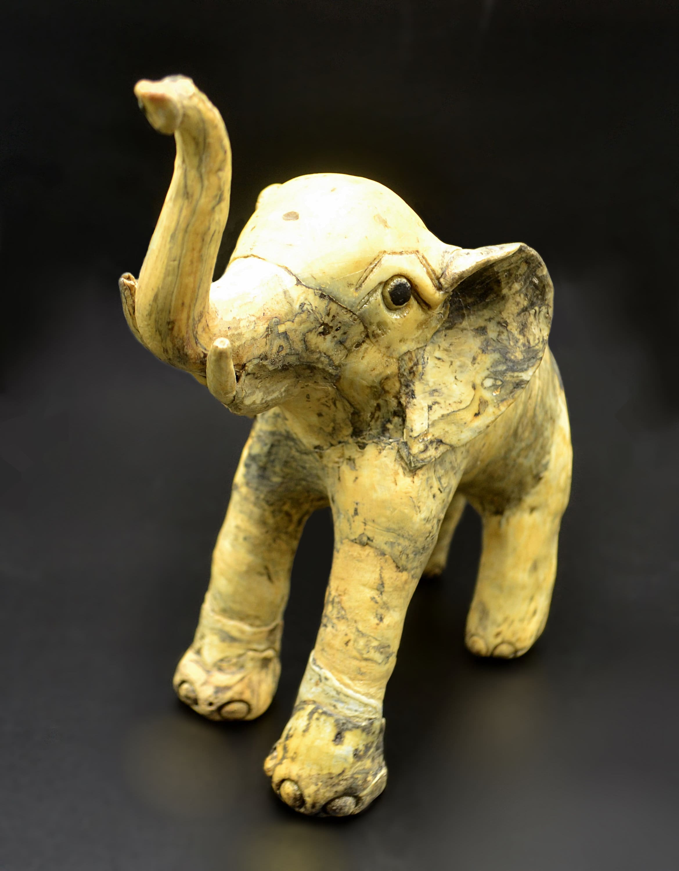 Paper Mache Elephant Figurines Papier Mâché Sculptures Etsy