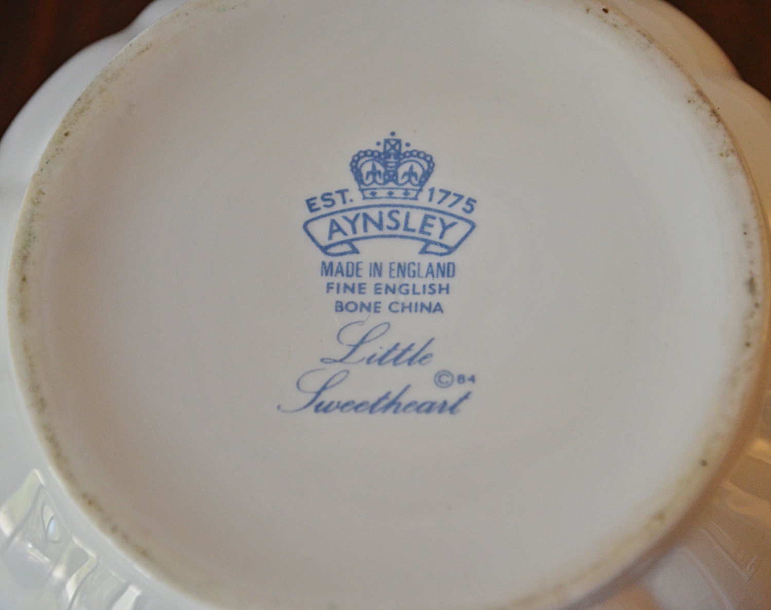 J Aynsley Little Sweetheart Vase And Bowl Vintage Porcelain Vase
