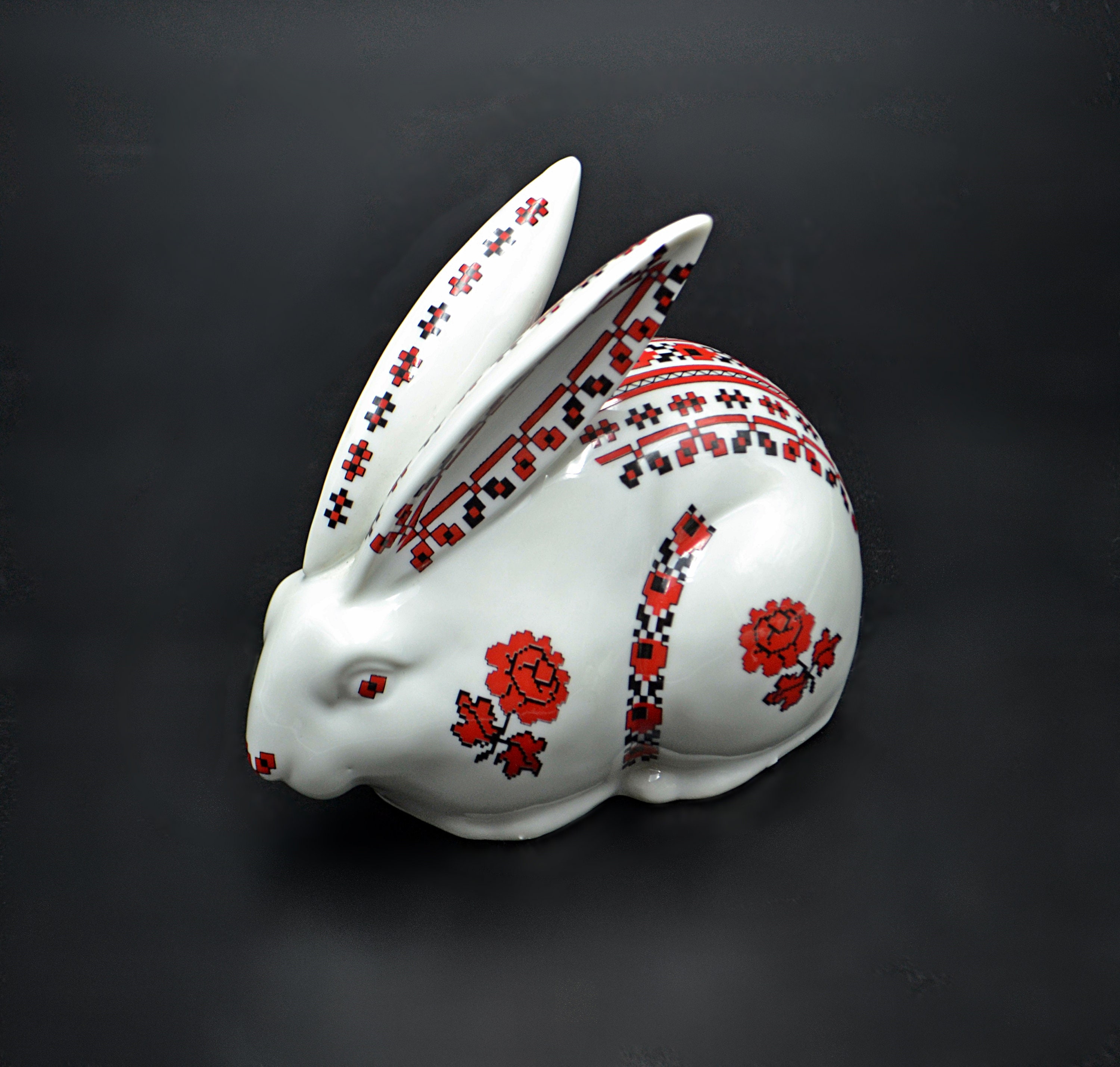 rabbit ceramic sculpture