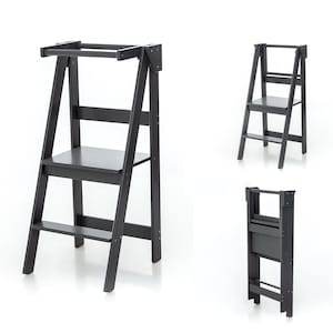 Foldable Kitchen Tower, Montessori Kitchen Tower, Space Saving Kitchen Tower