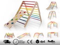Transformable Climbing Triangle and Arch Set, Indoor Playground product logo