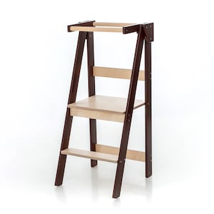 Foldable Kitchen Tower, Montessori Kitchen Tower, Space Saving Kitchen Tower
