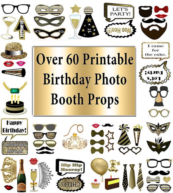 Photo Booth Matrimoni Photo Booth Puntelli per Photo Booth per Il 30° Compleanno, 30 Pezzi