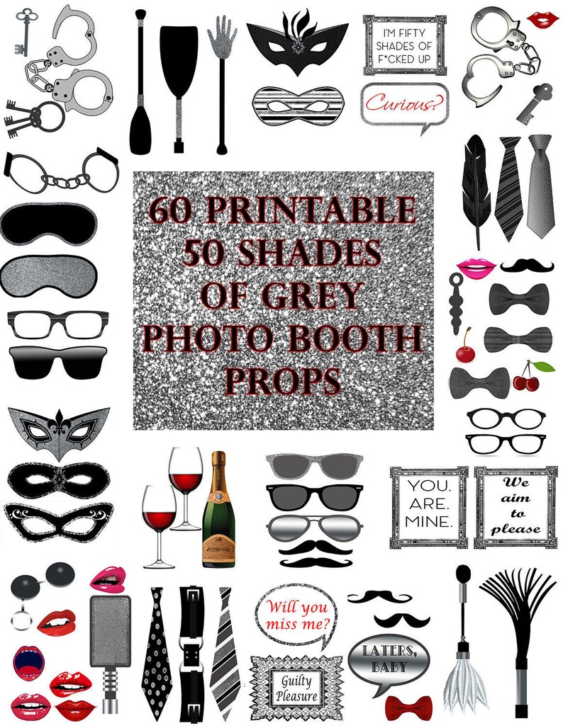 50 Colours of Gray Image Booth Props Preset Glitter Printable Prompt Obtain occasion photobooth activity bdsm erotic bachelorette grownup y prop photograph about Printable Photo Booth Props known as 50 Colours of Gray Picture Booth Props Fastened Glitter Printable Quick Down load bash photobooth activity bdsm erotic bachelorette grownup y prop