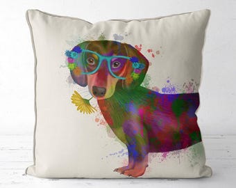 Weiner dog gifts sausage dog pillow Dachshund pillow nursery pillow doxie gift dog lover gift dog gift for dog owner kids decor dog pillow