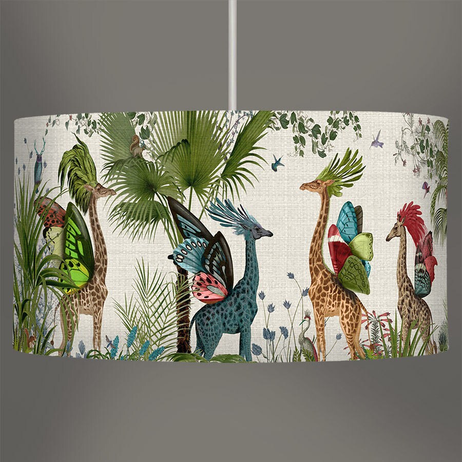 Giraffe outlet lamp shade