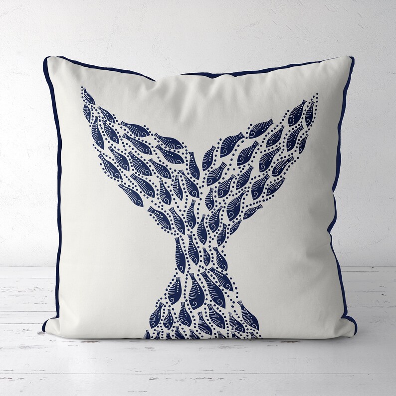Modern Coastal Pillow Covers Coastal Throw Pillows Little Etsy