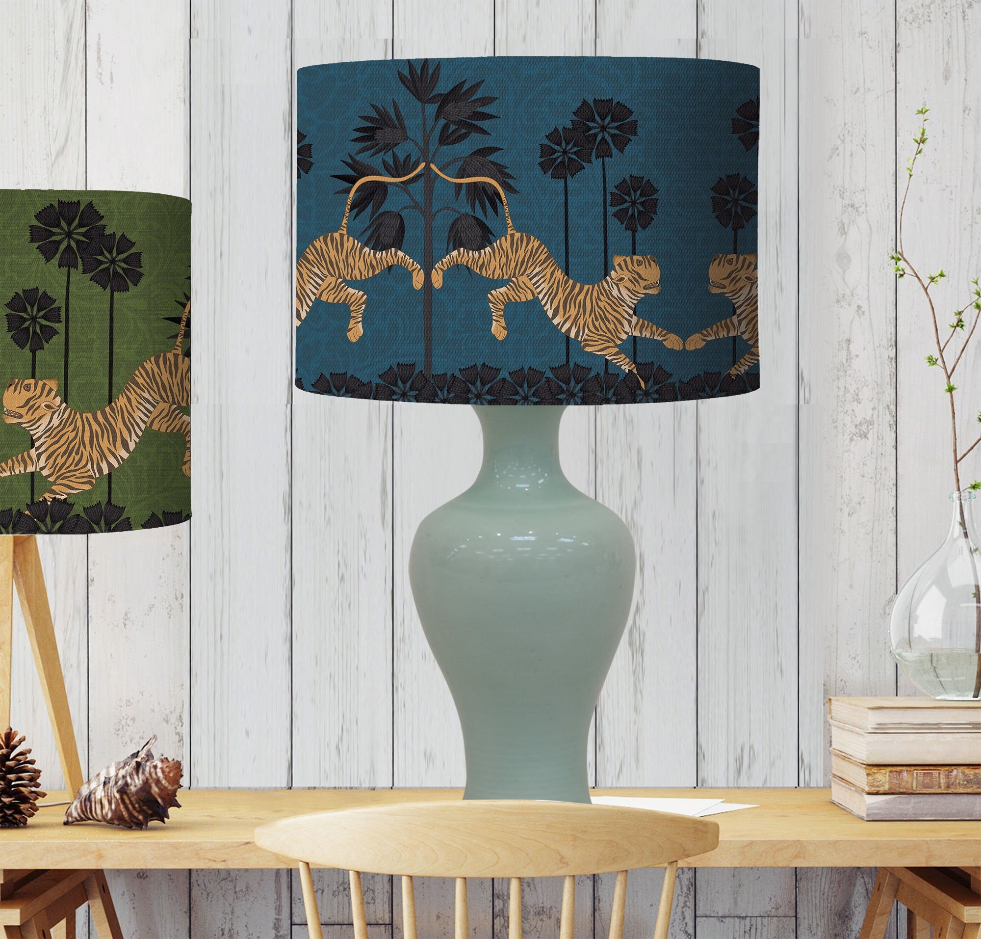 Bseiialft Lámpara de mesita de noche con diseño de leopardo rosa con base de madera, pantalla de tela de lino para dormitorio, sala de estar, cuarto de bebé, escritorio de oficina Bseiialft Lámpara de mesita de noche con diseño de leopardo rosa con base de madera, pantalla de tela de lino para dormitorio, sala de estar, cuarto de bebé, escritorio de oficina