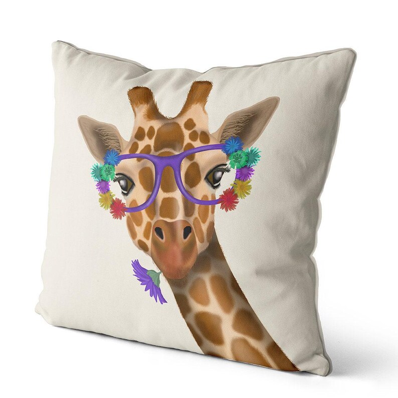 Giraffe Geschenke Baby Deko Giraffe Deko Giraffenkissen Giraffenkissen Giraffenkissen Safarikissen Babyzimmer Dekokissen Safari-Dekor Giraffenmuster Bild 2