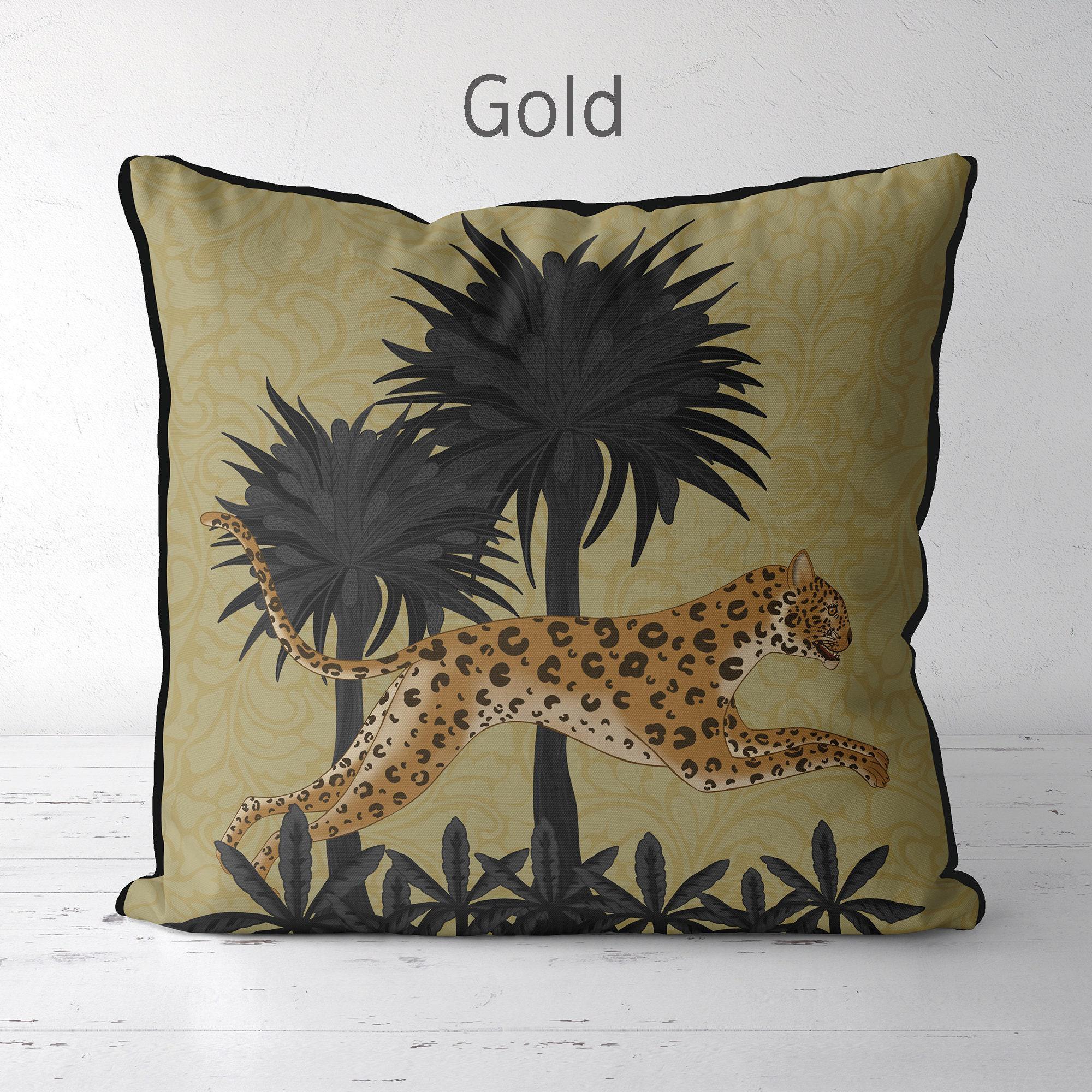 1 Housse De Coussin En Polyester, Motif Tête De Lion - Noir Et Blanc - 50,8 X 50,8 Cm - Pour Salon, Jardin, Canapé, Lit, Fauteuil