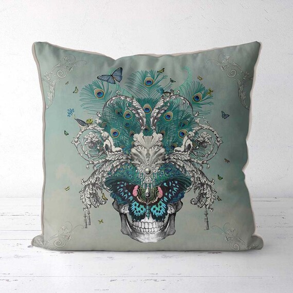 skull cushion covers