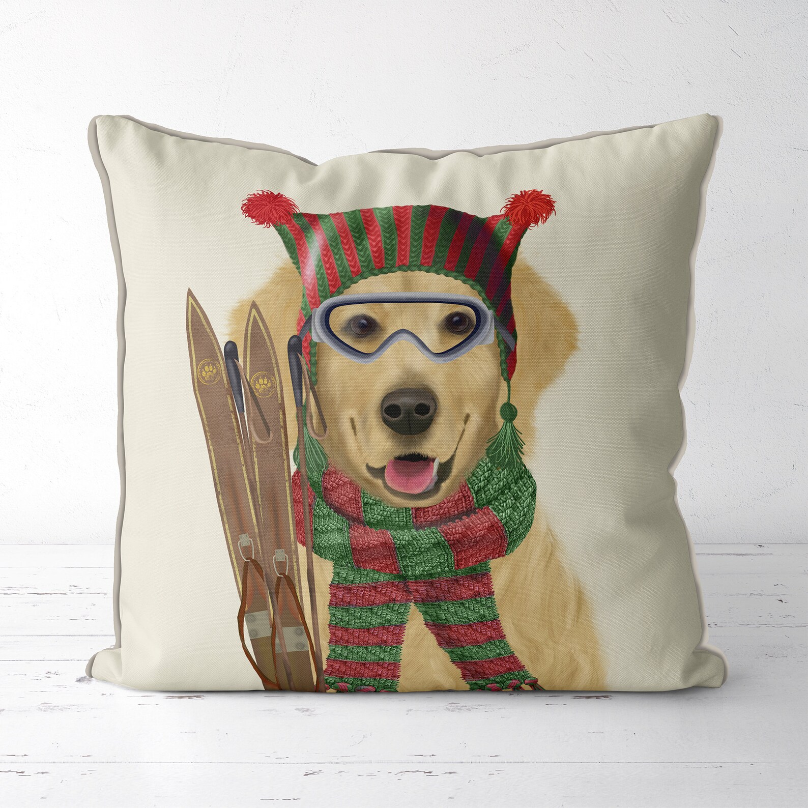 Golden Retriever Pillow Cover Golden Retriever Gift Idea Etsy UK