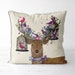 stag pillows Deer pillows Deer cushions purple pillow cover purple decor items farmhouse style unique throw pillows Couch pillow Deer gift 