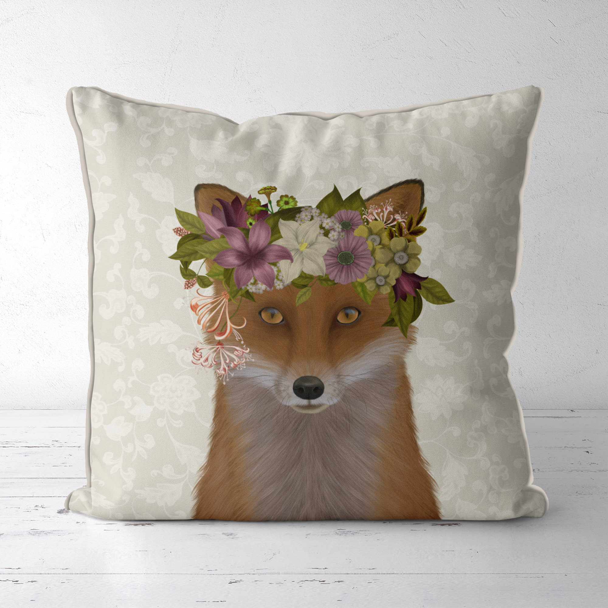 Home & Living Home Décor Woodland Creature Fox cushion Decorative