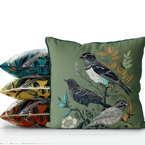 Designer Fabric Pillows Etsy