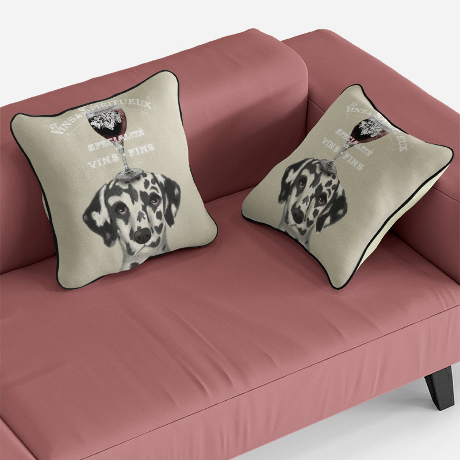 Dalmatian Pillow Pet Pillow Dog Throw Pillow Gift for Her Gift Etsy