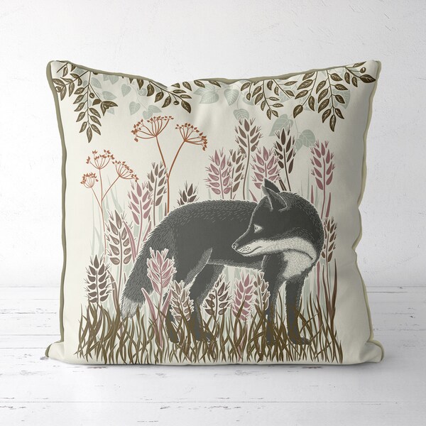 Woodland Cushion Etsy