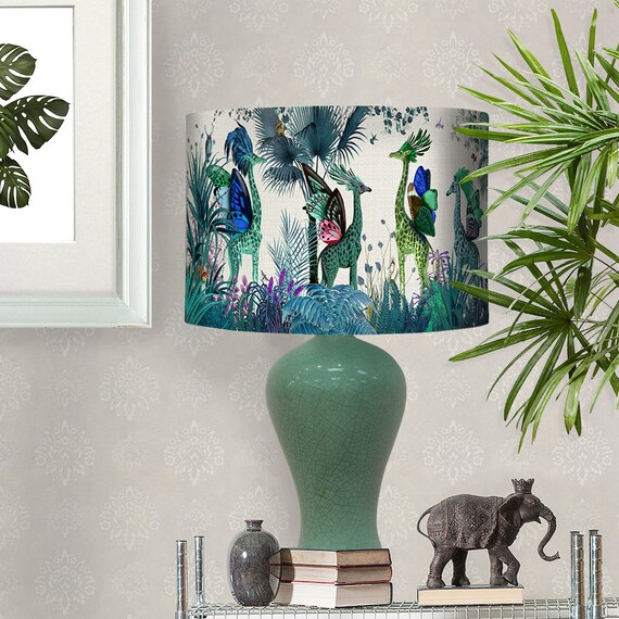 jungle lamp shade for nursery