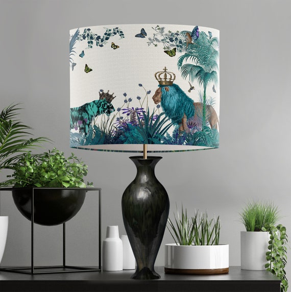 jungle lamp shade for nursery