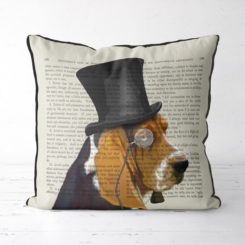 basset hound pillows