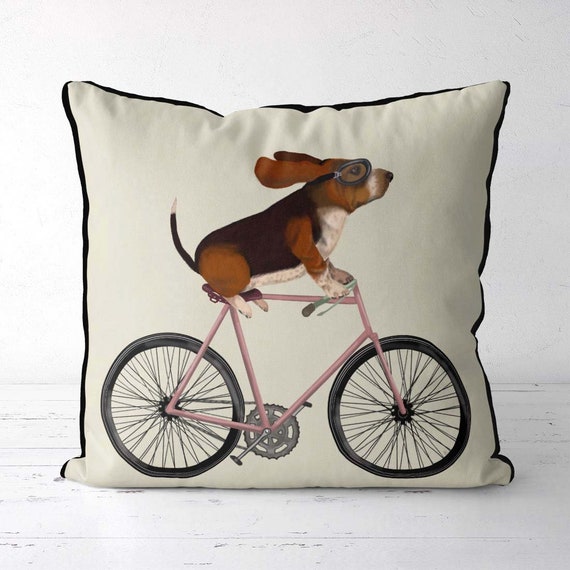 basset hound pillow