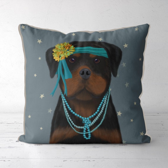 rottweiler pillow