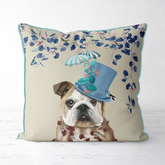 bulldog pillow