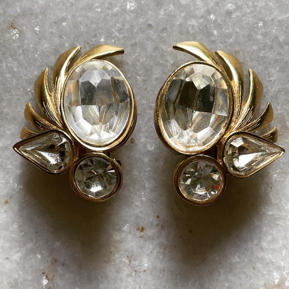 Vintage 1980s GIVENCHY clip on earrings