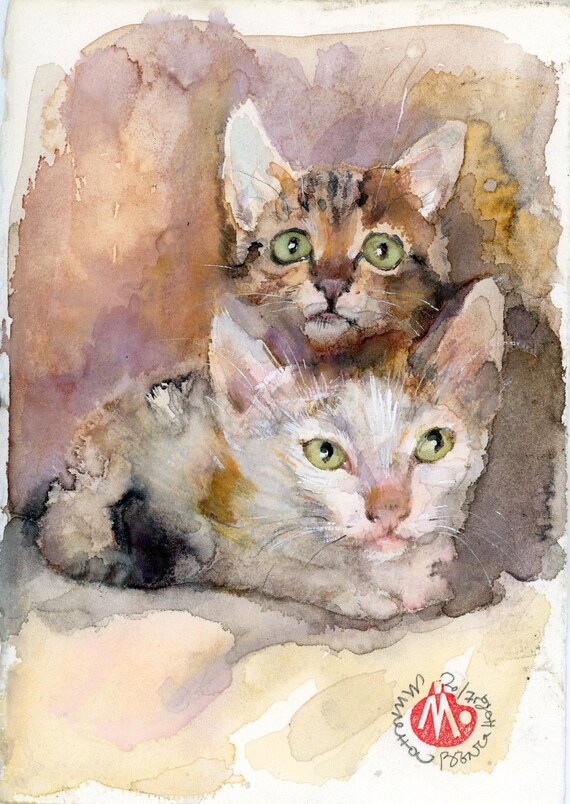 cat-lover-art-original-watercolor-print-name-charlotte-cute-cat-art