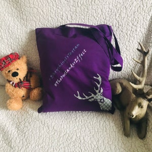 Outlander Tote bag, the Outlander effect, outlander, stag, dragonfly, tartan