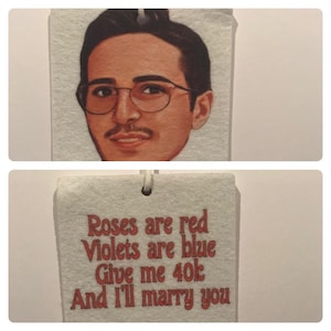 Air Freshener, Valentines Gift for her, Tinder guy, Tinder Swindler, novelty gift