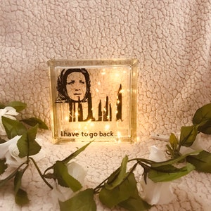 Glass Block, glass light, Outlander light, standing stones, outlander