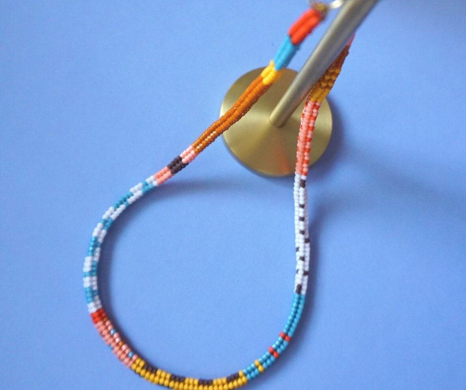 Collana Donna Bronzallure Rosario Multicolore In Golden Rosè Placcato Oro Rosa 18 Kt Con Pietre Tormalina Di Vari Colori Wsbz01409
