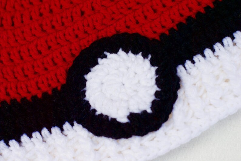 pokemon hat crochet pokemon hat Pokeball hat pokemon go hats crochet pokeball hat