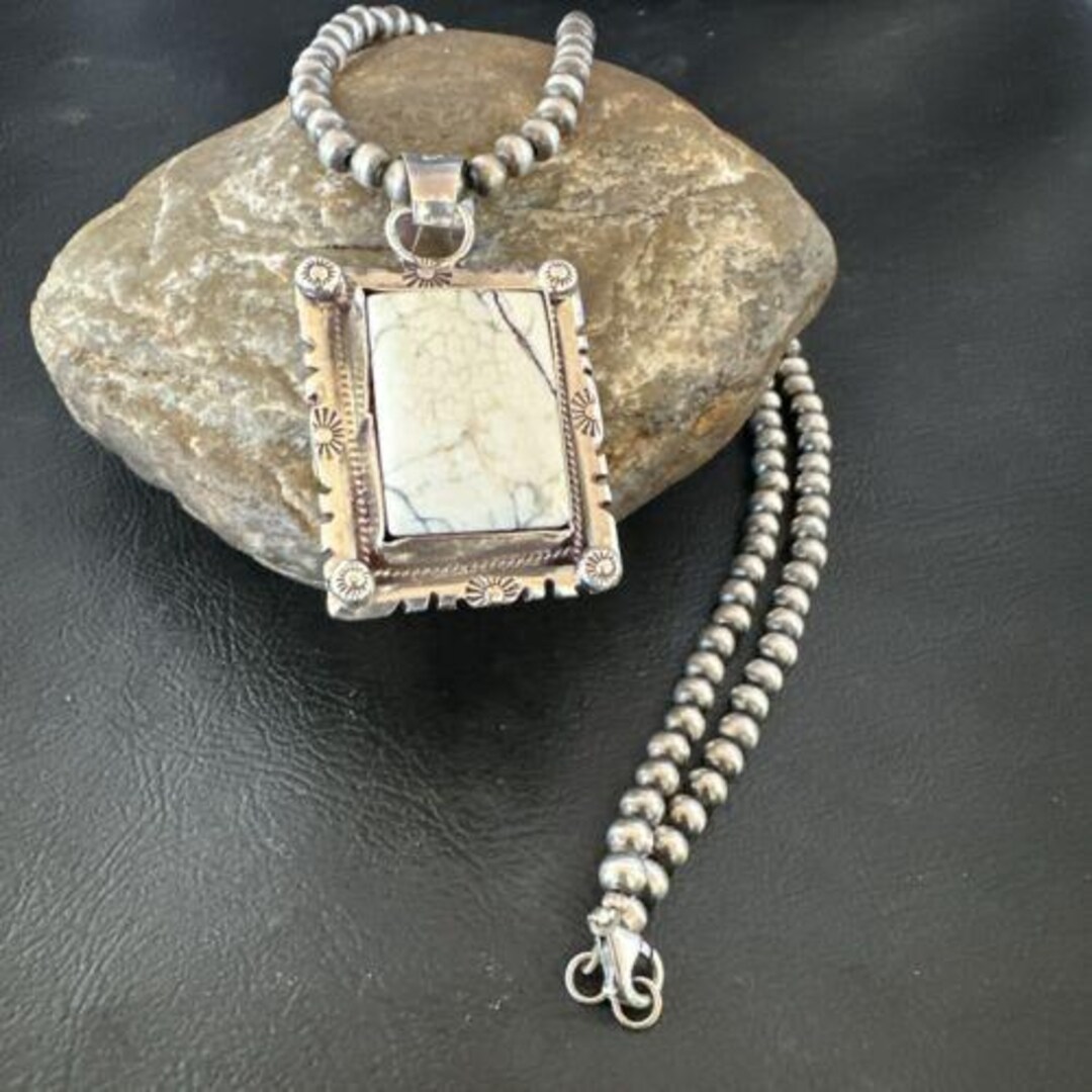 ナバホ Indian Jewelry Necklace Foremost Navajo Pearl Necklace