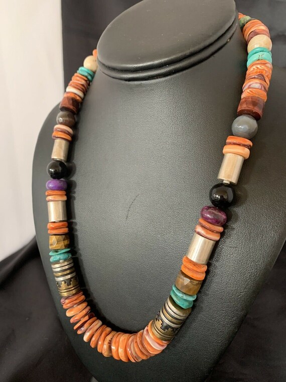 Authentic Original Tommy Singer Necklace Spiny Gold Sterling