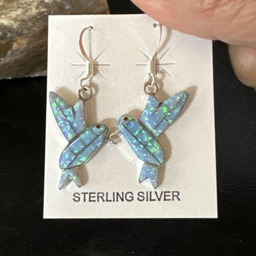 Bunte Kolibri-Ohrringe – Claudias Atelier