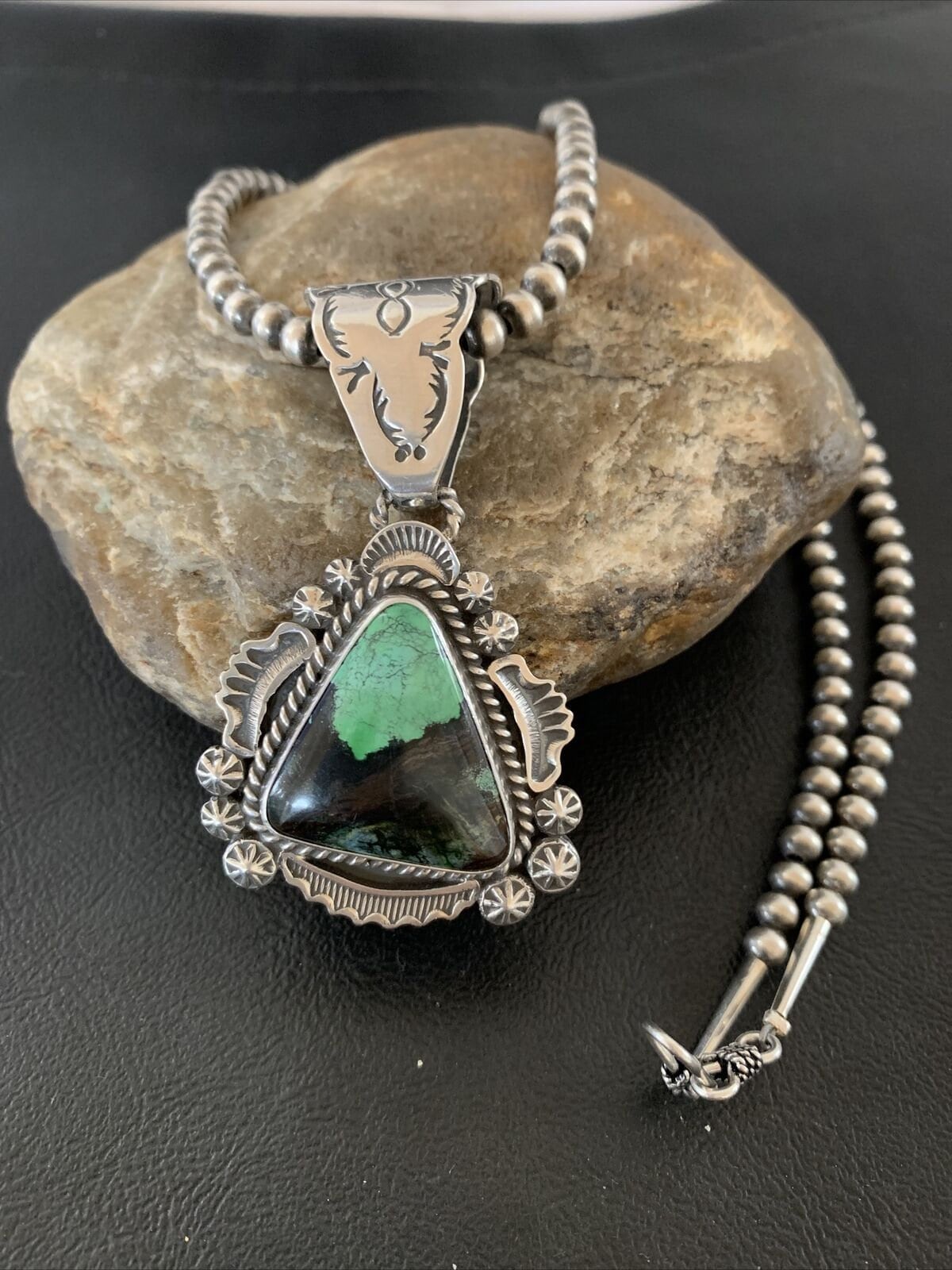 Mens Navajo Gr Spiderweb Turquoise 
