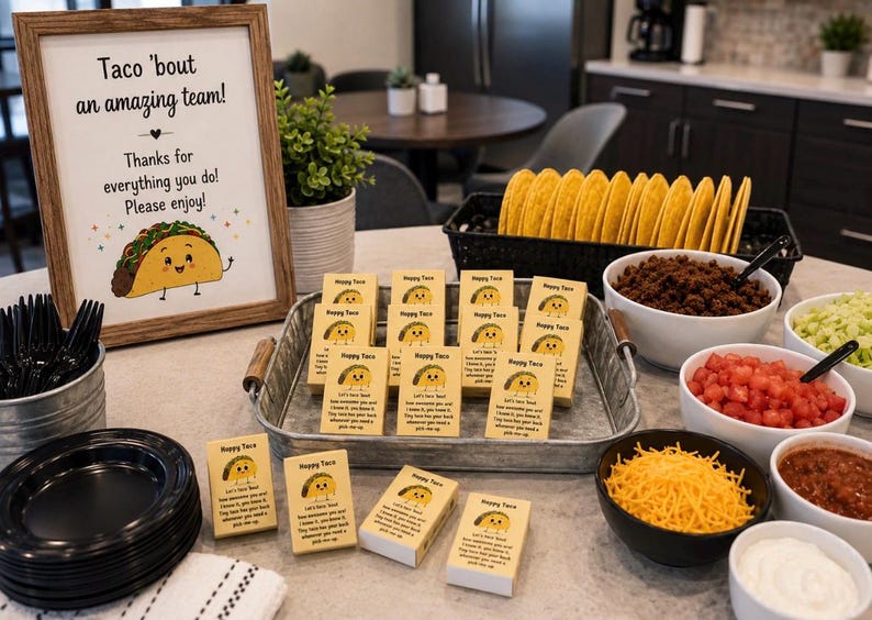 Employee Appreciation | Coworker Gifts | Thank You Gifts | Bulk Gifts | Staff Appreciation Gifts | Team Gifts | Office Gifts 10 Taco Gifts