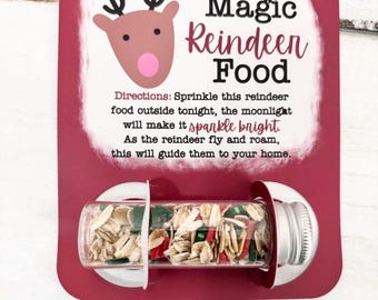 Magic Reindeer Food | Christmas Eve Tradition | Reindeer Dust | Kid-Friendly Gift | Sprinkle on Lawn for Santa's Reindeer