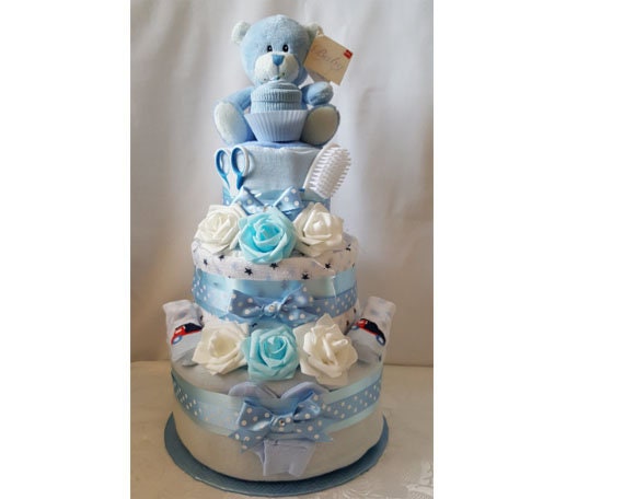 3 tier nappy cake