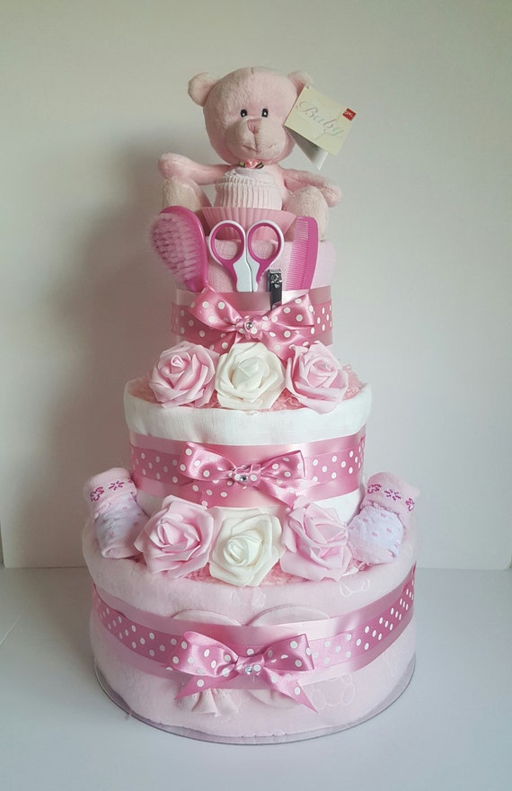 3 tier nappy cake