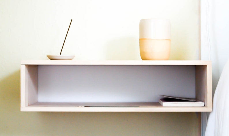 Minimal Floating Nightstand #3