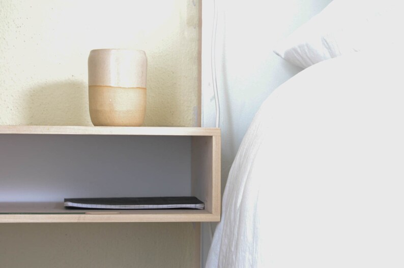 Minimal Floating Nightstand #3