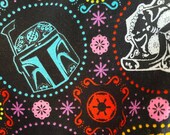 Star Wars Sugar Skulls Print Dog/Cat Bandana (Small Collar Slip)