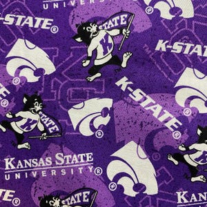 K-State Fabric by the Yard for Crafting