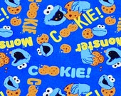 Cookie Monster Print Dog/Cat Bandana