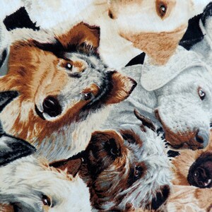 Dog Breeds Print Dog/Cat Bandana